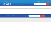 Tablet Screenshot of calloneonline.com